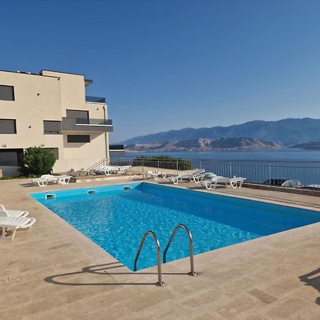 Studio Apartma Pag Blue Ocean 1 With Sea View Pag Town Eksteriør billede