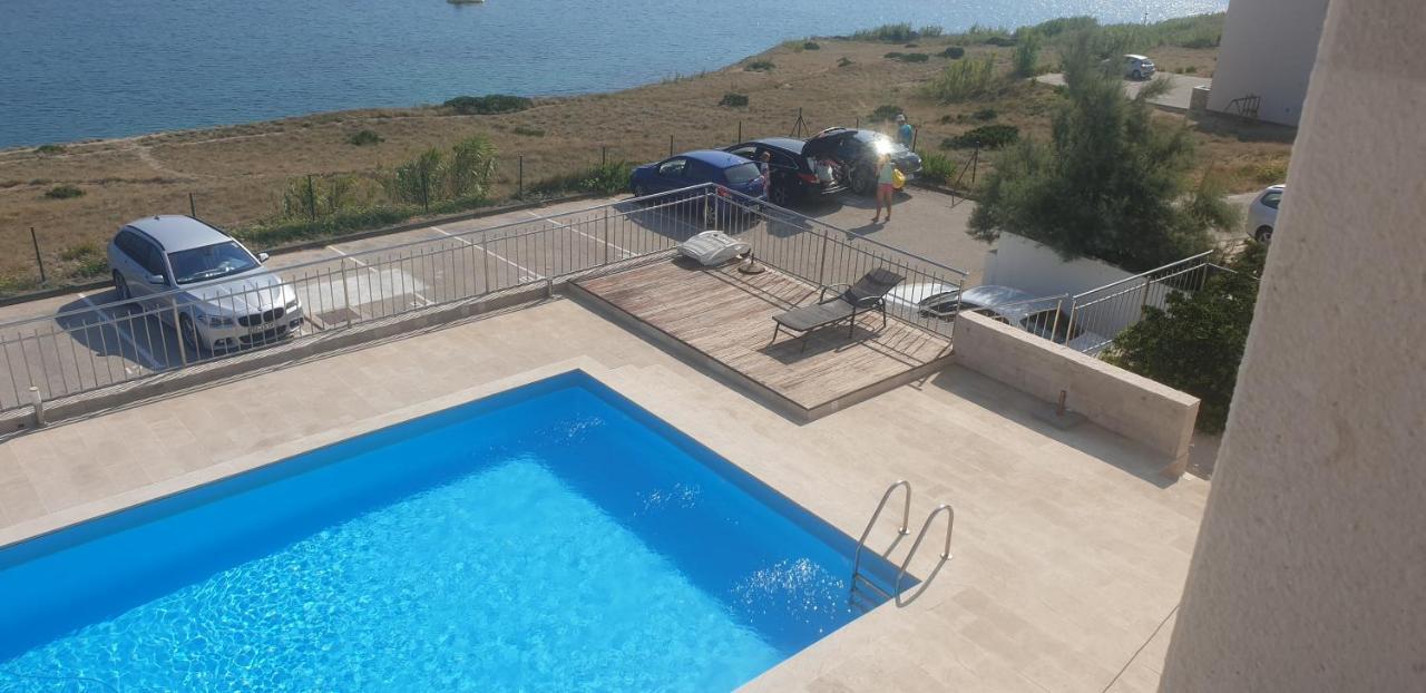 Studio Apartma Pag Blue Ocean 1 With Sea View Pag Town Eksteriør billede